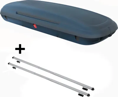 Obrázok produktu pre Strešný box VDPCA480 480Ltr carbonlook + strešný nosič RAPID kompatibilný s pre Kia Carens (RS) (5dverový) 99-02