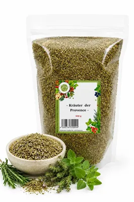 Produktbild von K T 400 g Kräuter der Provence - Gewürzmischung französischer Art - Kräutermix - 1A Qualität