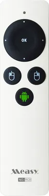 Zdjęcie produktu dla Measy RC9 2,4 GHz – bezprzewodowa mysz powietrzna z odbiornikiem USB, żyroskopem, Air Fly Mouse, pilotem ręcznym do Smart TV, urządzeniach z systemem Android TV, laptopów i komputerów stacjonarnych