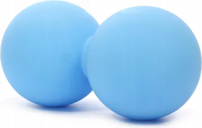 Produktbild von Duoball Massageball 6x12cm Faszienball Doppelball Selbstmassage Rücken Nacken
