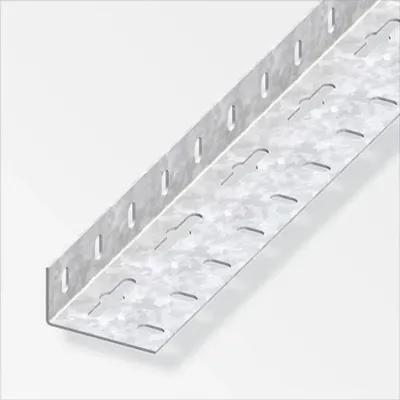 Produktbild von Winkelprofil Stahl Verzinkt 43.5X23.5 Mm 1 M Alfer Aluminium