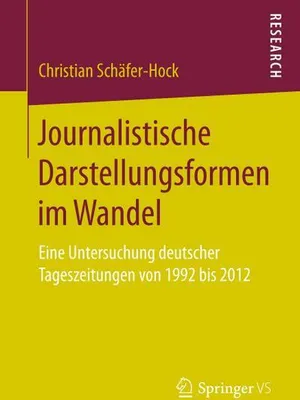 Obrázok produktu pre Journalistische Darstellungsformen im Wandel