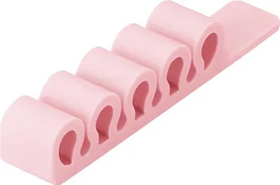 Immagine prodotto di Organizzatore in silicone per cavi - Rosa KP36461
