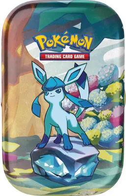 Produktbild von Pokémon Karmesin & Purpur - Prismatische Entwicklungen: Mini-Tin-Box Glaziola (2 Boosterpacks & 1 Münze)