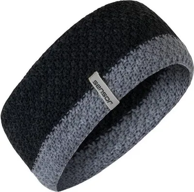 Produktbild von Sensor-Stirnband – gestrickt schwarz 18200075