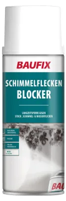 Produktbild von BAUFIX Schimmel-Flecken-Blocker 400 ml Spray weiß, isolierende Grundierung gegen Schimmel-, Stock- und Wasserflecken