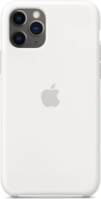 Image de Apple Silicone Backcover pour l'Apple iPhone 11 Pro - Blanc