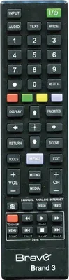 Zdjęcie produktu dla Uniwersalny pilot Bravo 90202063 do telewizorów Sony LCD, LED i plazmowych – akcesoria do telewizorów