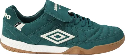 Image de Umbro - "Speciali Tr" Haut avec rabat Baskets pour hommes, daim UO2570 (40,5 UE) (Vert sapin/blanc antique/noir)