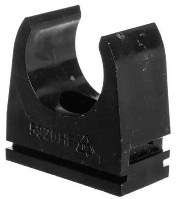Obrázek produktu pro UV držák, průměr 20 mm, černý, model 5320HF, balení /100 kusů/