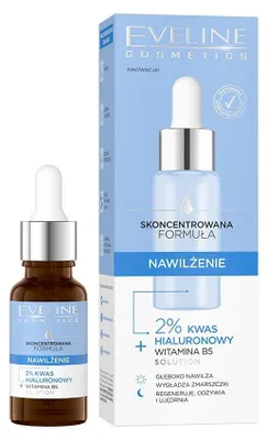 Zdjęcie produktu dla Eveline Cosmetics Skoncentrowana Formula – nawilżające, łagodzące serum