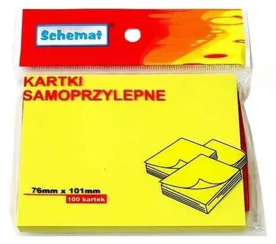 Obrázok produktu pre Samolepiace bločky 76x101mm 100ks