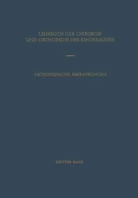 Obrázek produktu pro Orthopädische Erkrankungen des Kindesalters