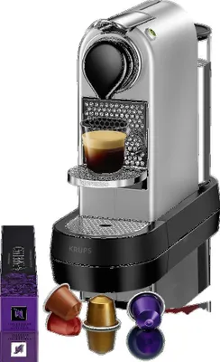 Image de Krups Nespresso XN741B10-YY4157FD, Machine à café à capsules, Capsule de café, Argent