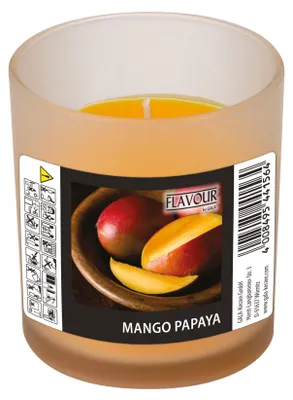 Productafbeelding van GALA 96884 FLAVOUR by Gala Duftkerze im Glas "Mango-Papaya"