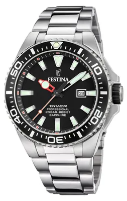 Produktbild von Festina Herren Uhr Casual Edelstahl Armbanduhr silber UF20663/3