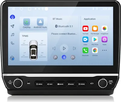 Produktbild von Radio Android 4+64GB dla Ducato 2012-2022 Fiat radio samochodowe przyciski nawigacji satelitarnej Carplay GPS DAB+
