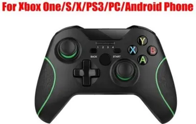 Produktbild von 2.4G Wireless Controller für Xbox One Konsole PC Android Smartphone Gamepad Joystick schwarz