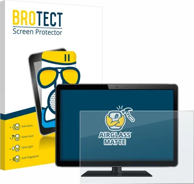 Produktbild von BROTECT Entspiegelungs Schutzglas für Standardgrößen mit 35.6 cm (14 Zoll) Displays 310 x 175 mm Schutzfolie Panzer Folie Glas Display Schutz matt