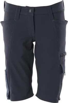 Produktbild von Mascot MASCOT® ACCELERATE Handwerkershorts Shorts, Damenpassform, Pearl, Stretch Gr. 54 schwarzblau