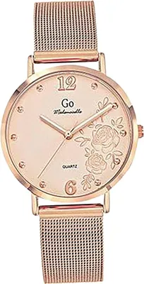 Image de Girl Only Montre femme or rose analogique Mademoiselle bracelet acier D2UGO695547