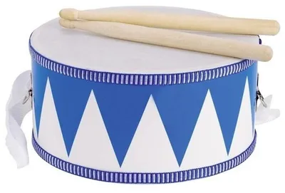 Zdjęcie produktu dla Niebieski bęben werbel instrument muzyczny Goki
