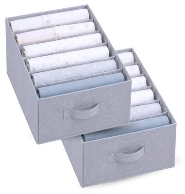 Obrázek produktu pro Velké organizéry na oblečení s 5 přihrádkami