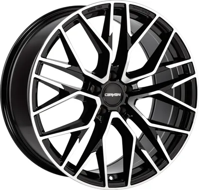 Obrázok produktu pre Kolesá Carmani 20 Ludwig 9 palcovx20 palcov ET20 5x112 čierne leštené CA200920H820BP kompatibilné s Audi A4 A5 A7 A8 RS4 RS5 RS6 RS7