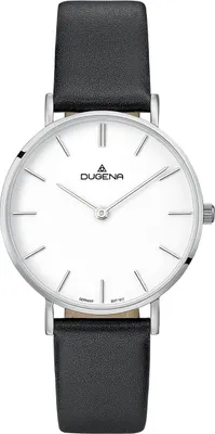 Produktbild von Dugena 4460744 Herren-Armbanduhr, Edelstahl-Gehäuse, Leder-Armband