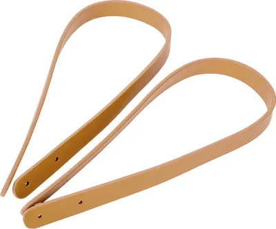 Immagine prodotto di manici per borsa in pelle da 65 cm, tracolla di ricambio per borsa con rivetti, 2 pezzi, facile installazione, tracolla in pelle per borsa, beige