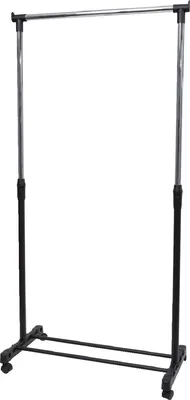 Immagine prodotto di Appendiabiti Row Jack LxHxP 82x160-180x42cm mobile con 4 ruote nero