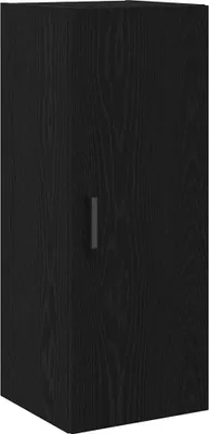 Image de Armoire murale en chêne noir 34,5 x 34 x 90 cm Bois d'ingénierie