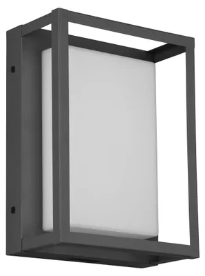 Obrázok produktu pre TRIO Nástenné/stropné svietidlo WITHAM 277860142 11W 1100lm 23/3/4K IP54 18x24cm anthr.