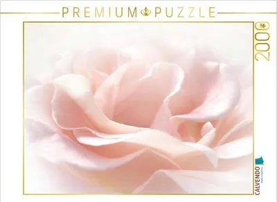Produktbild von CALVENDO Puzzle Die rosa Rose 2000 Teile Puzzle quer | 2000 Teile Lege-Größe 90x67cm Foto-Puzzle für glückliche Stunden