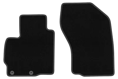 Immagine prodotto di Tappetini anteriori in moquette per Mitsubishi ASX 2010-2019 (crossover) – 2 pezzi, neri, su misura – Wielganizator BASIC