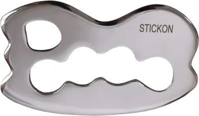 Obrázok produktu pre Masážny prístroj Gua Sha z nehrdzavejúcej ocele, nástroj na masáž mäkkých tkanív, všestranný, určený na uvoľnenie svalov