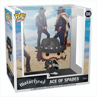 Obrázek produktu pro Funko POP! Albums Ace of Spades Lemmy Kilmister | Motörhead Figure 08 9,5 cm