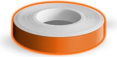 Produktbild von Wheel Stripes für Felgen Motorrad Reflektierend Orange 9 mm x 6 mt