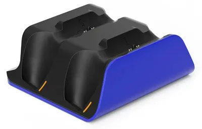 Produktbild von Controller-Ladegerät, Dual-Ladung, LED-Anzeigen, Blau