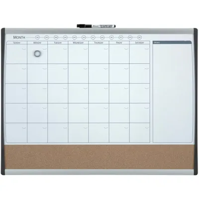 Immagine prodotto di nobo 1903813 Lavagna combinata nobo con calendario, (L)585 x (A)430 mm
