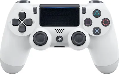 Image de Sony DualShock 4 Wireless Controller PlayStation 4 PS4 weiss (glacier white) Retail