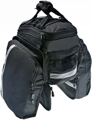 Produktbild von Gepäckträger Tasche Universal Fahrrad Trunk Bag 3 Fach Fahrradtasche