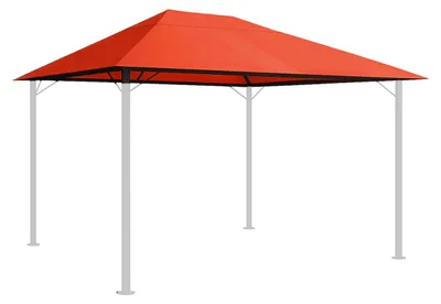 Produktbild von Ersatzdach für Gartenpavillon, 3 x 4 Meter, wasserabweisend, Marke Terra