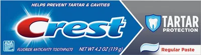 Immagine prodotto di Dentifricio Crest Anti-Tartar, pasta normale, 119 g