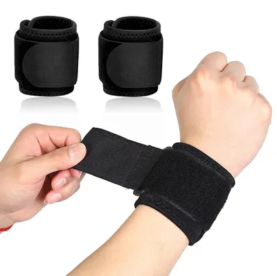 Productafbeelding van Orthopedische Polsbanden voor Fitness en Bodybuilding - Elastische Polsbeschermer