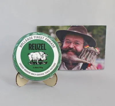 Obrázek produktu pro Reuzel Pomade Grease Medium Hold Green 113g