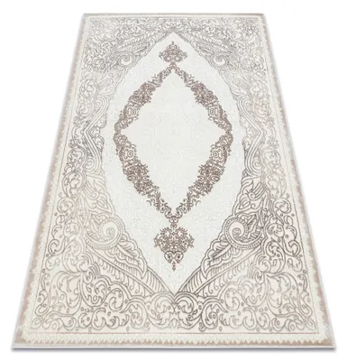 Produktbild von Teppich CORE 8111 Ornament Vintage - Strukturell, zwei Ebenen aus Vlies, beige beige 160x220 cm