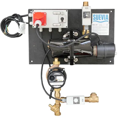 Obrázok produktu pre Ohrievač Suevia model 311 - 3000 W, 400 V - s reguláciou teploty spiatočky - 101.0311