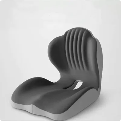 Produktbild von STUNQ® Ergonomisches Sitzkissen aus Memory Foam mit Rückenstütze für Bürostuhl, Auto und Büro