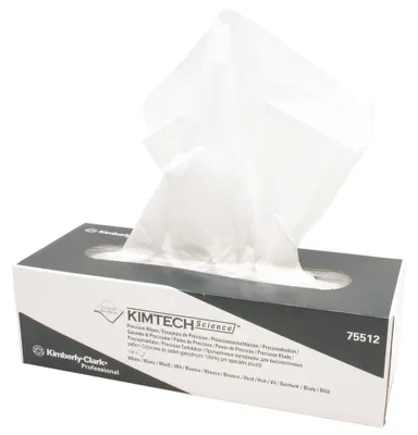 Produktbild von Kimwipes Präzisionstuch, 300 x 300 mm, 196 Tücher, 7551 HAK7551 (Pack à 196 Stück)
